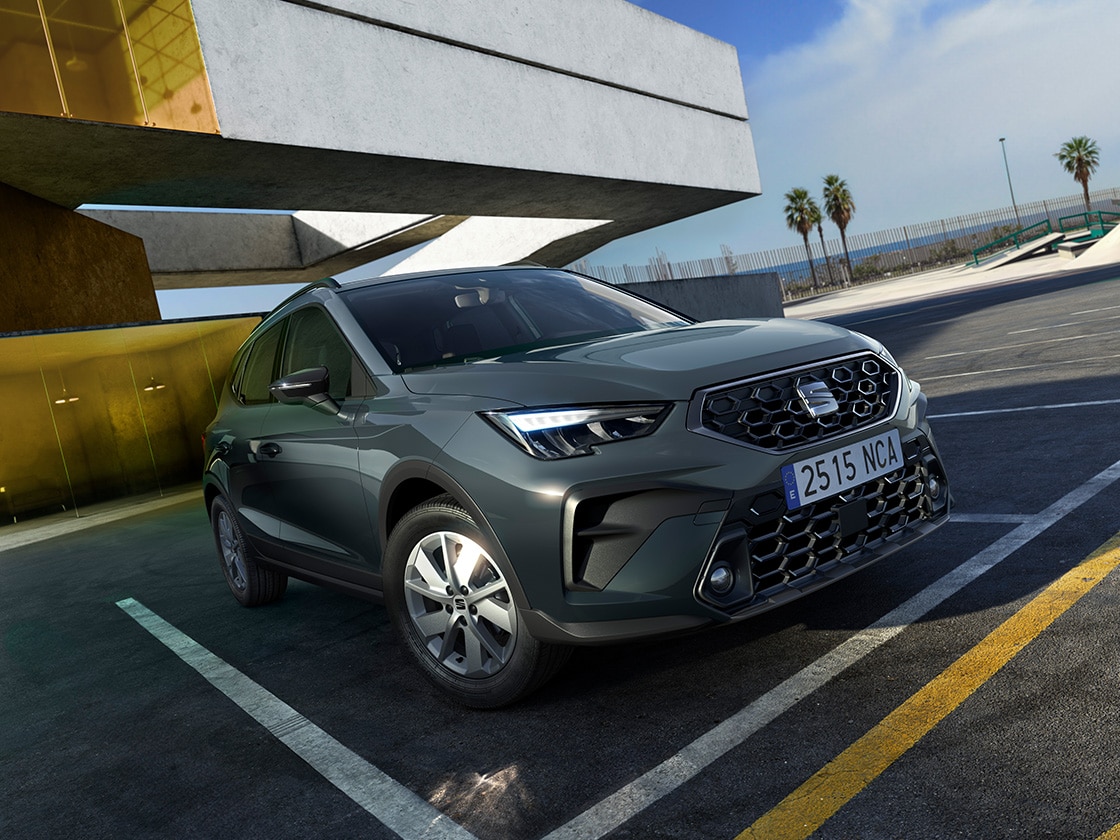 Exterior design details of the SEAT Arona 2025 trim 