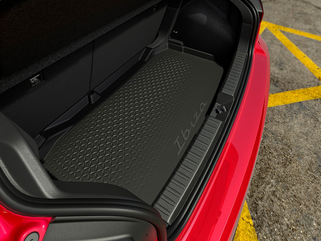 Seat ibiza semirigid boot tray to transport everything with confidence  