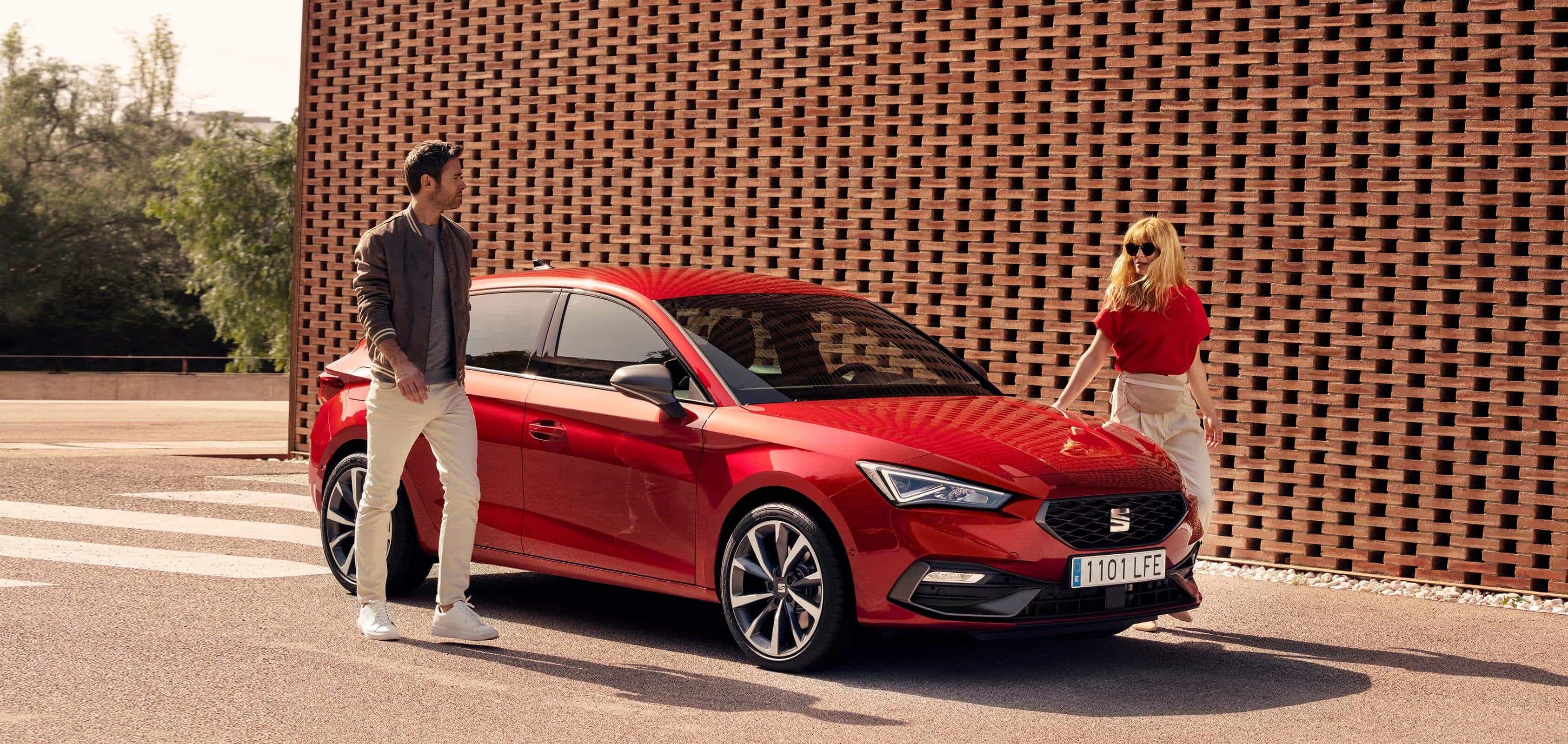 Μπροστινή όψη νέου SEAT Leon