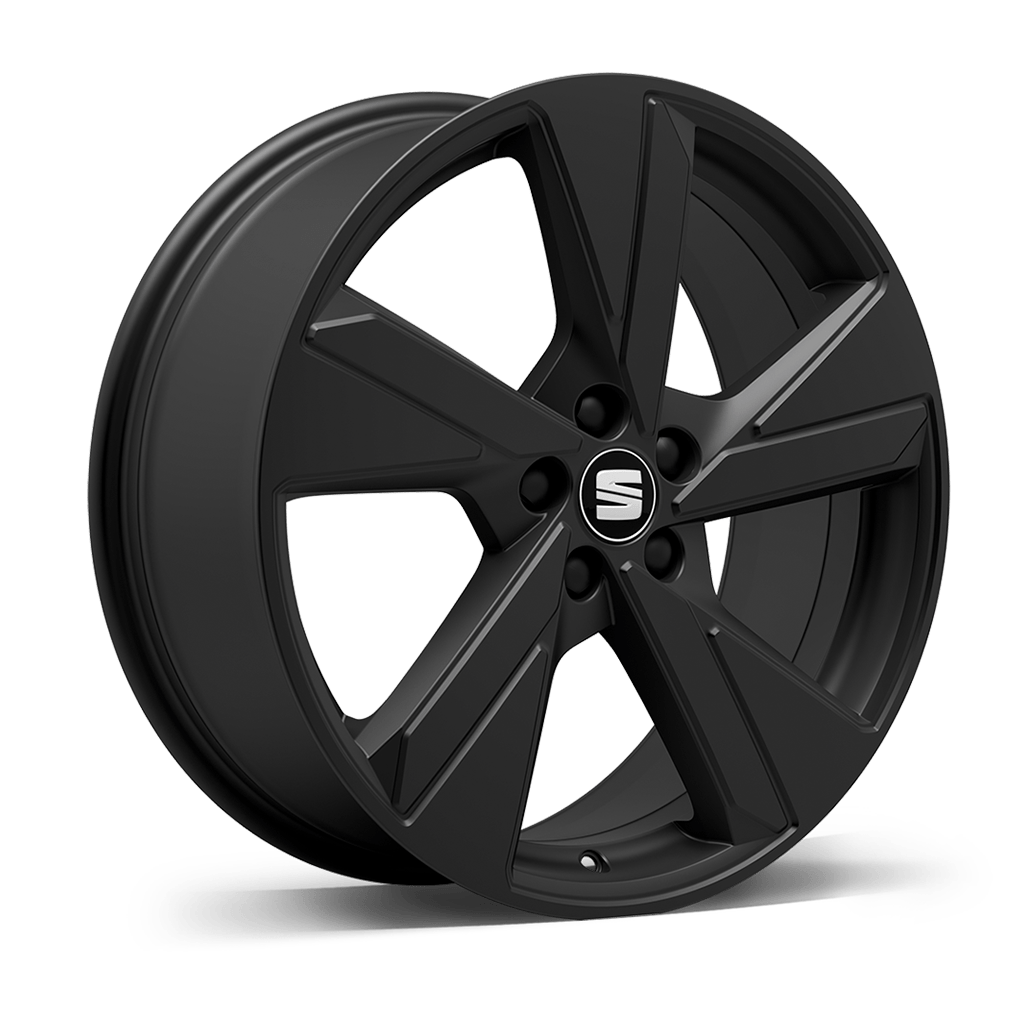 New SEAT Ibiza Sport alloy wheel 18 inch Black
