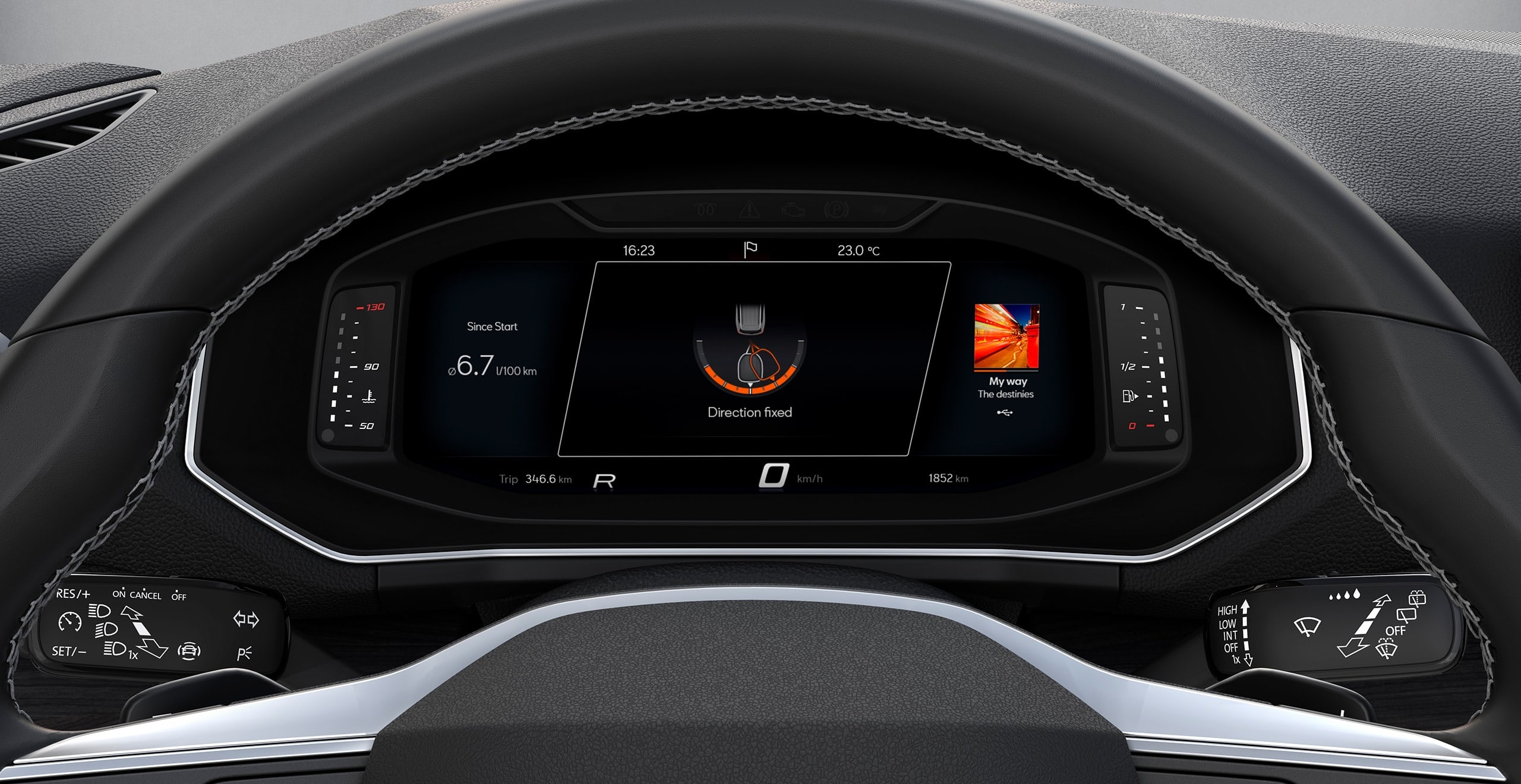 SEAT Tarraco navi system trailer assist